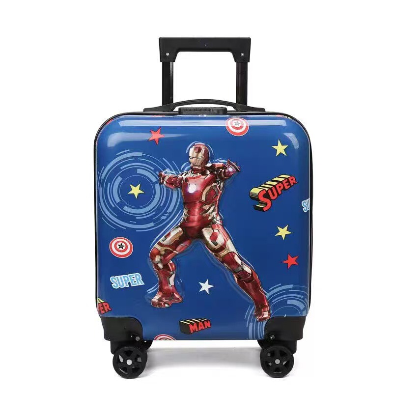 New 18inch Children's Luggage Cartoon Universal Wheel Boarding Case Password Suitcase Gift Box Manufacturer Wholesale