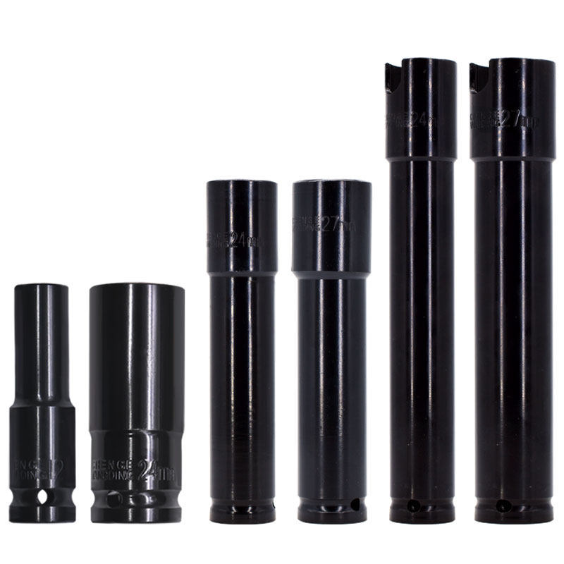 La cabeza del manguito de llave eléctrica alargada hexagonal 19mm 34mm gran cañón de aire cuadrangular 8mm 32mm engrosado manguito