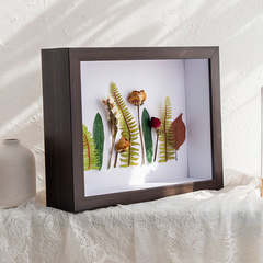 Creative handmade gift dried flower frame 3D hollow specimen frame A4 DIY make photo into frame to put on the table