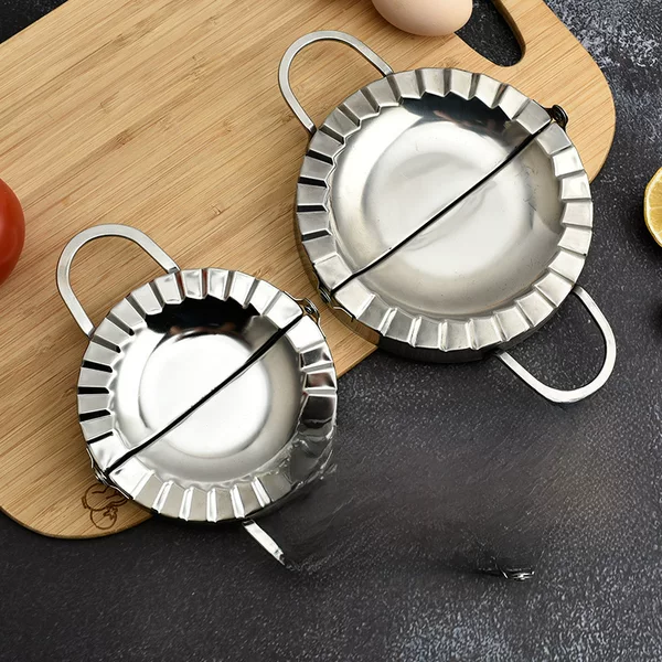 304 stainless steel stuffing spoon dumpling clip cutting dumpling wrapper mold stainless steel dumpling artifact wholesale dumpling