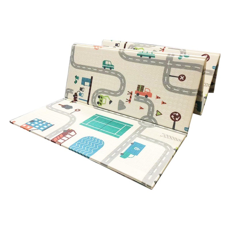 XPe empalme gateando estera de espuma infantil sala de estar niños plegable gateando Mat juego estera fábrica al por mayor