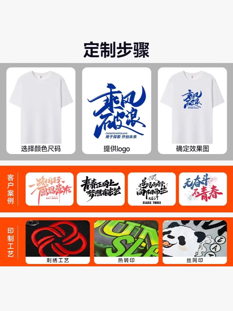 Camisetas personalizadas, ropa de trabajo de algodón puro, diseño de hombros caídos, logotipo impreso, uniformes de clase, cuello redondo, manga corta, camisetas publicitarias culturales, diseños gráficos resistentes.
