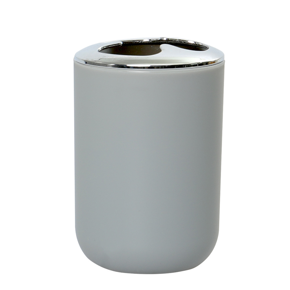 Color sólido estante de cepillado taza de lavado enjuague bucal de plástico portavasos baño Diente taza de almacenamiento rack de pasta de dientes titular de almacenamiento de cepillo de dientes rack