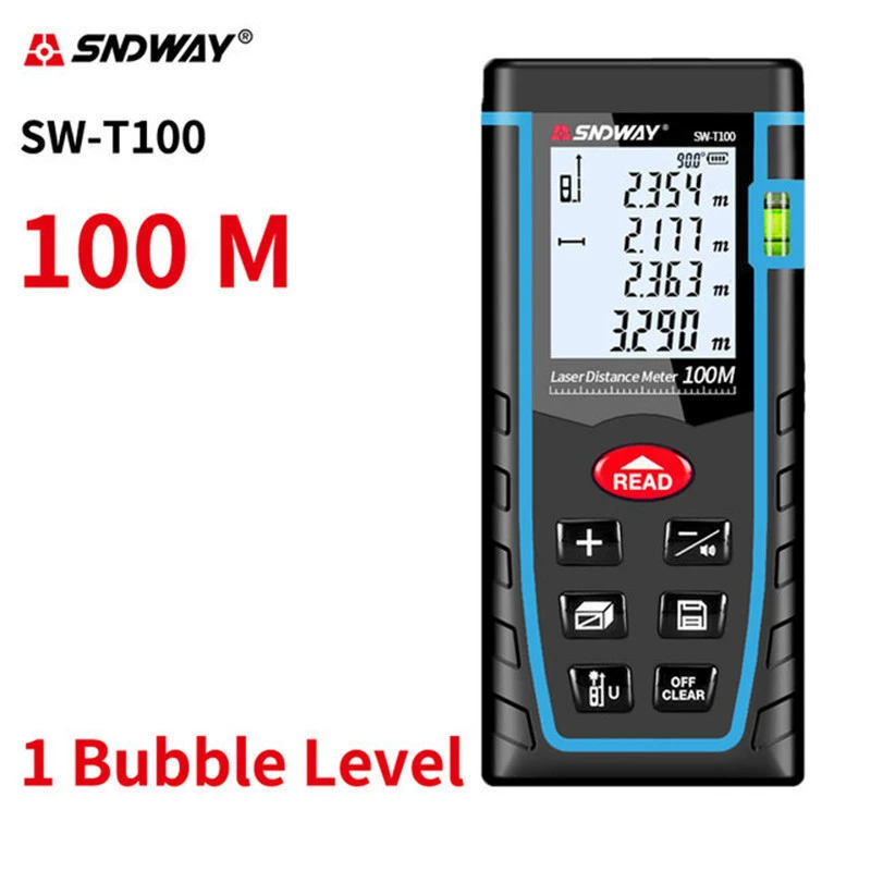 SNDWAY SW-T40/T60 лазерный дальномер SW-T100 инфракрасная лазерная линейка, качественный товар