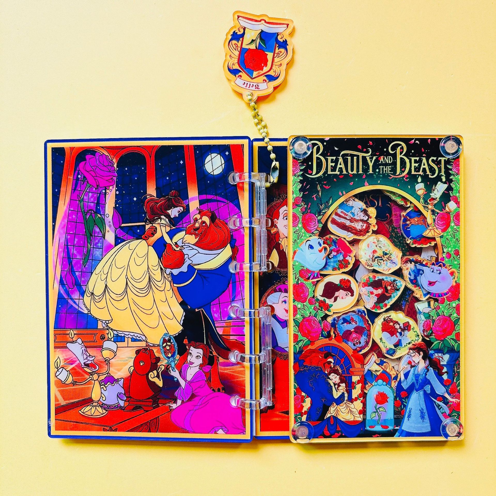 54種類の揺れるアクリルノート、クロスボーダーで人気のTikTokで話題の美しいルーズリーフノート、DIY A7/A5