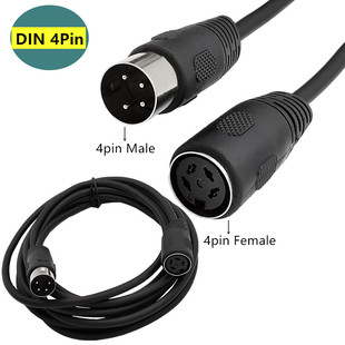 ��din��4pin ܇�d��ҕ�l����ʽ�I�P�ӿ�midi�t��������DIN������