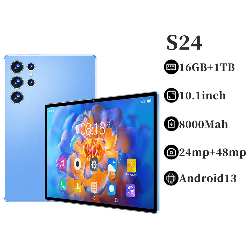 S 2410.1inch Tablet Computer Manufacturer Directly Supplies High-Definition Ips Screen, Gps, Dual Sim, Bluetooth Calling, Ips High-Definition Screen