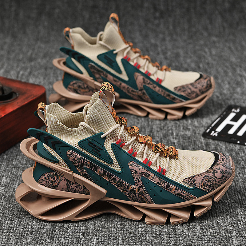 New Blade Men's Shoes Fashion sneaker Men's Blade Shoes High-top Shoes New 2025 Casual Cross-border plus size