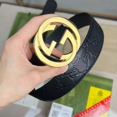 メーカー卸売メンズダブルGレターバックルパーソナライズされた多用途カジュアルファッションシンプルなビジネスメンズベルトトレンディなベルト