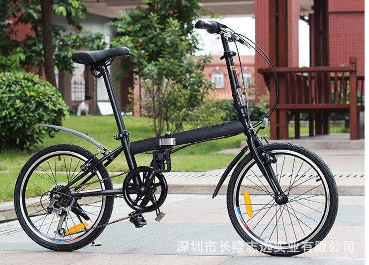 Manufacturer Supplies Variable Speed Foldableing Bicycle 20inch with Customizable Logo 4S Store Supplies Straight Tube Foldableing Bicycle