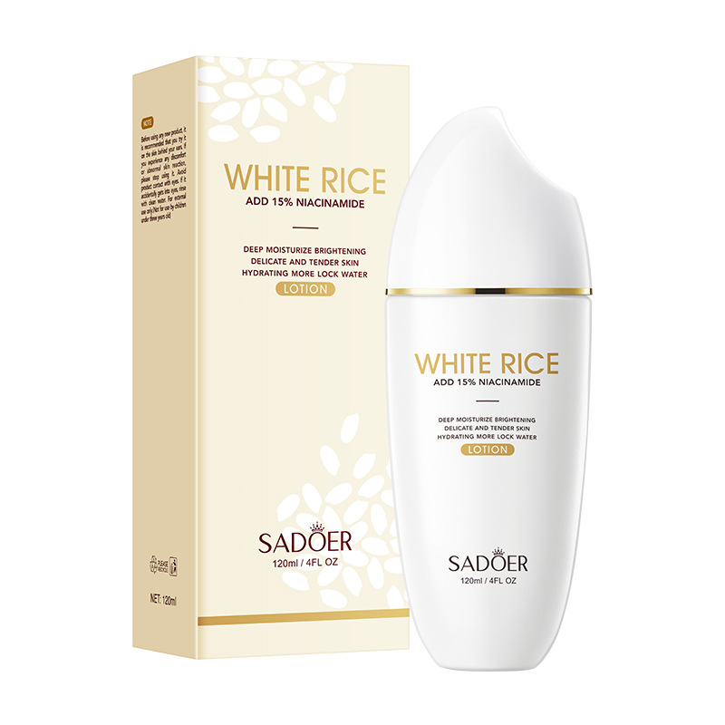 Full English SADOER Witte Rijst Niacinamide Verhelderende Hydraterende Waterlotion_voghion.com