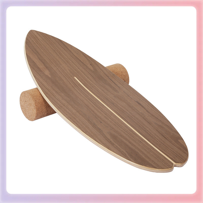 ✅ Manufacturer Can Customize Fish-Shaped Skateboard, Surfboard, Balance Board, Ski Yoga Training Fitness Board, Flat-Panel Curved Wooden Board