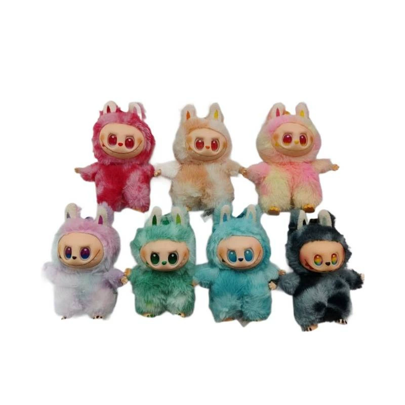 Plush doll, plastic face plastic, minifigure, (Physicals), Birthday gift