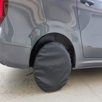Spare wheel cover – Car tire protective cover/sun-proof - 1-oxford-cloth-black