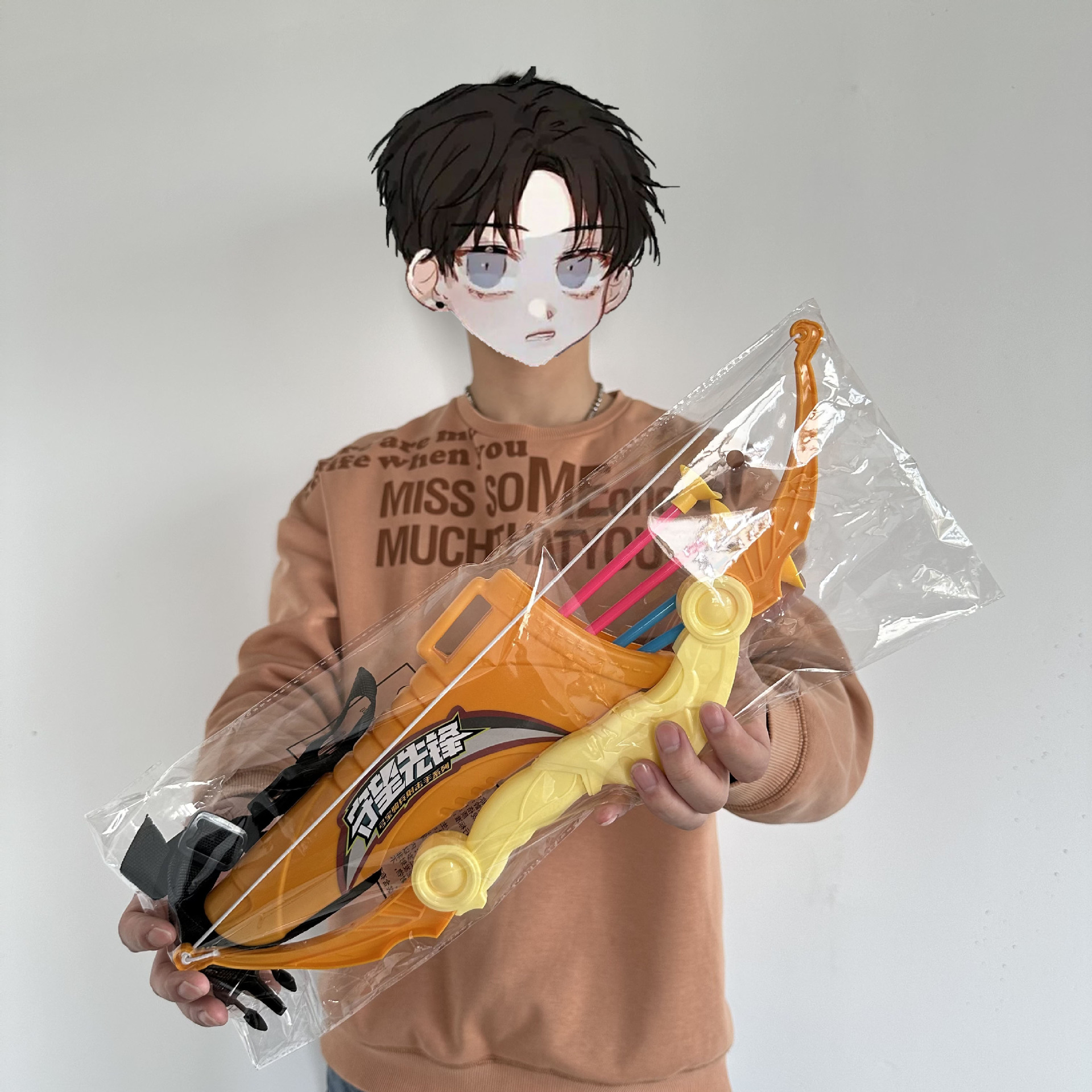 활을 스몰 사이즈 148 봉지 (색상 랜덤) 43.5*16.5cm