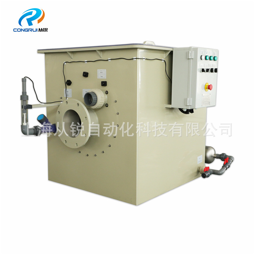 从锐CR-WL80型CE全自动反冲洗水产养殖尾废水处理用滚筒微滤机