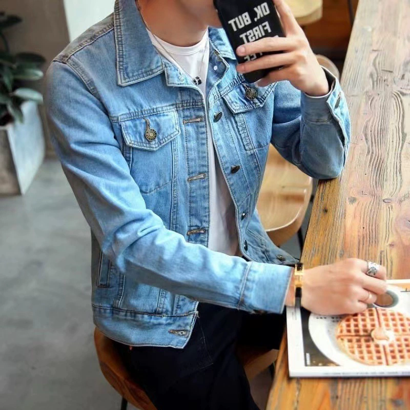 Denim jacket, for beloved, Korean style
