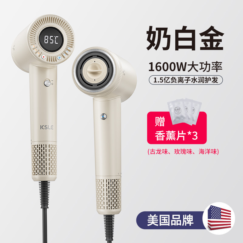 KSLE/キャスリーリ高速ヘアドライヤー家庭用ヘアサロンブロー筒冷熱風マイナスイオン電気ブローメーカー|undefined