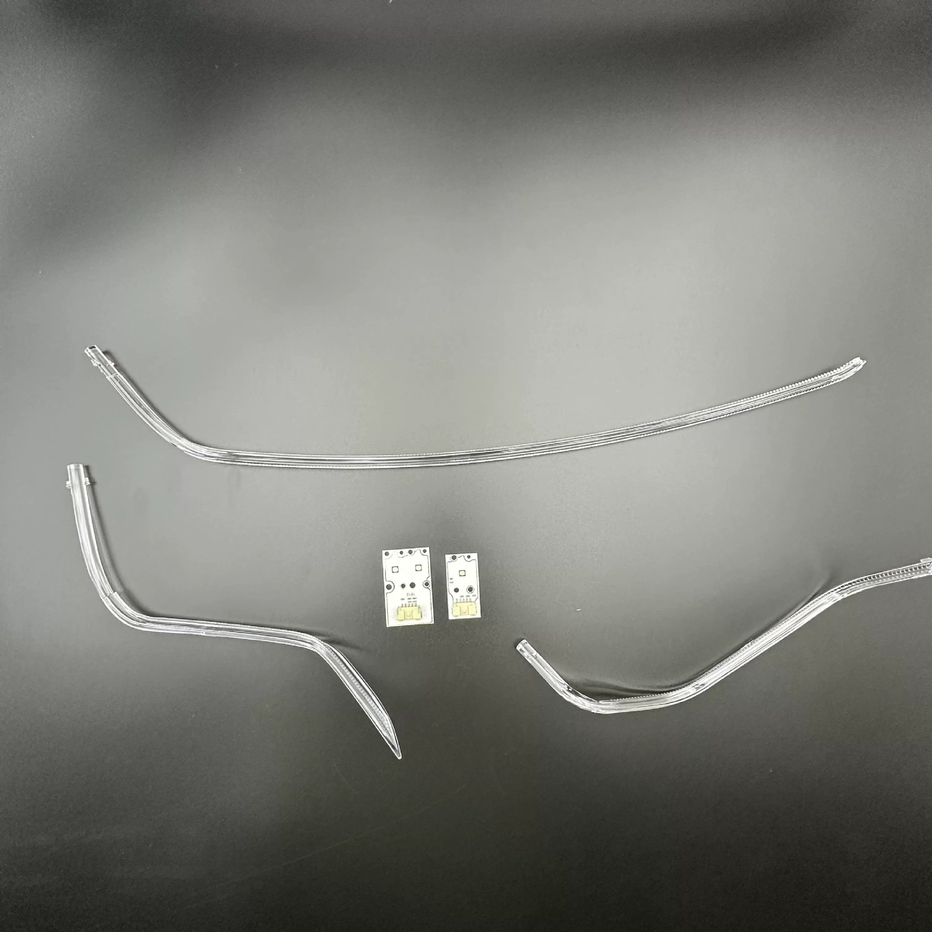 Suitable for 12-16 Audi A5 Daytime Running Light Guide Strip S5 Headlight Daytime Running Light with Yellow Light Guide Tube