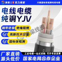 铠装YJV22电缆线4/6/10平方电线电缆国标铜芯户外插座电机电源线