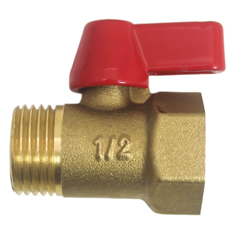 Внутренний и внешний проволочный латунь-бабочка клапан с прямым угловым клапаном резьбовой водонагреватель клапан переключатель производителя бисс-ручка шаровой клапан 4 мин dn15