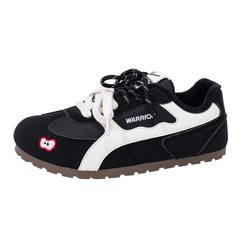 Zapatos de capacitación calientes de invierno de 2025 nuevos zapatos de algodón cómodos, suaves y versátiles, zapatos de moda de alta calidad para mujeres