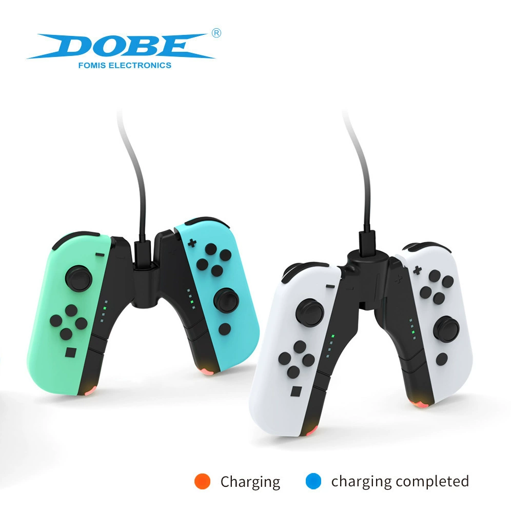 Switch/OLED четыре в одном небольшой ручной держатель, съемная подставка для зарядки, держатели левого и правого рукоятей