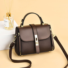 2023新款純色百搭潮流網紅質感水桶包大容量女包可愛一件代發