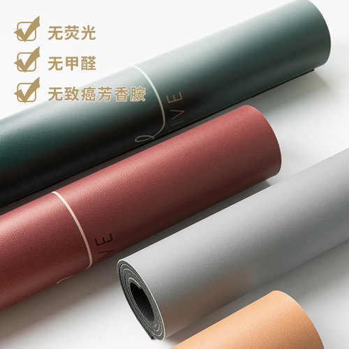 Internet celebrity kitchen floor mats, waterproof and oil-proof mats, wipeable, washable and stain-resistant floor mats, household non-slip long leather carpets