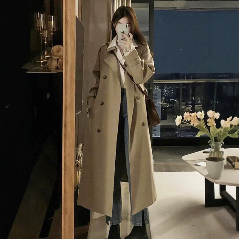 Long down coat for tall women, ankle-length, 2026 autumn and winter new British style extra-long coat Long down coat for tall women, ankle-length, 2026 autumn and winter new British style extra-long coat
