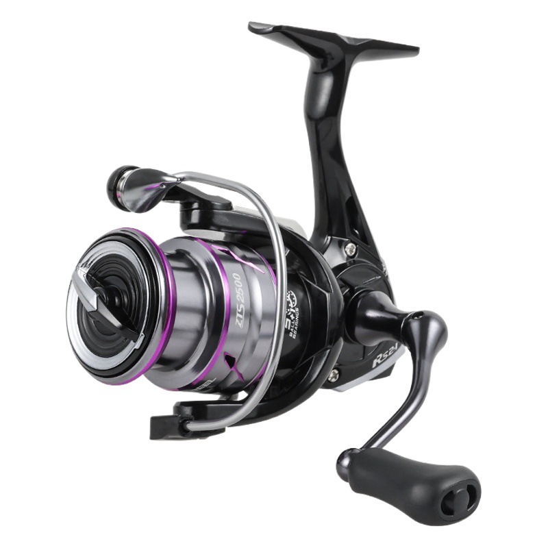 Yongshun nuevo Luya rueda giratoria ZTS serie carrete de pesca sin brecha rueda de pesca taza poco profunda todo el balancín de metal rueda de pesca