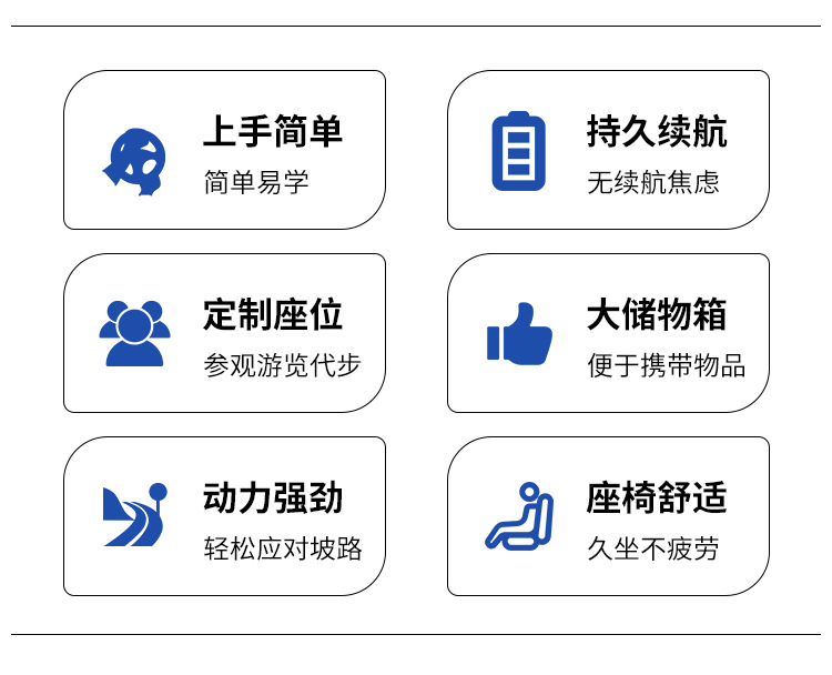 Scenic spot tourist Golf Cart Park factory hotel reception tour car off-road electric sightseeing shuttle