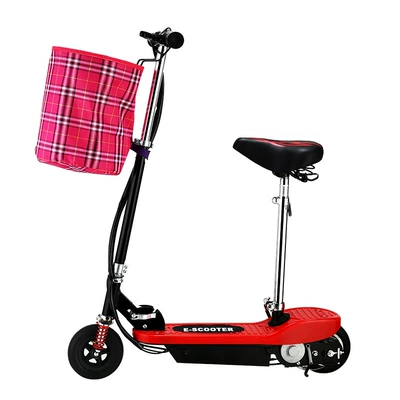 Scooter for Office Workers, Qatlanan elektrik skuterlər - red-shock-absorption-model