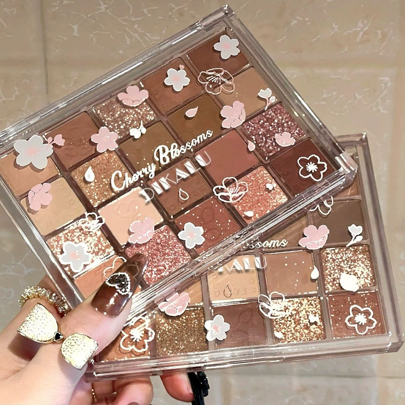 DIKALU Late Sakura Dance Тени для век 20 цветов, дом Bead, пыльный Dadi Milk Tea Цвет, выбор весны, новый продукт Sakura