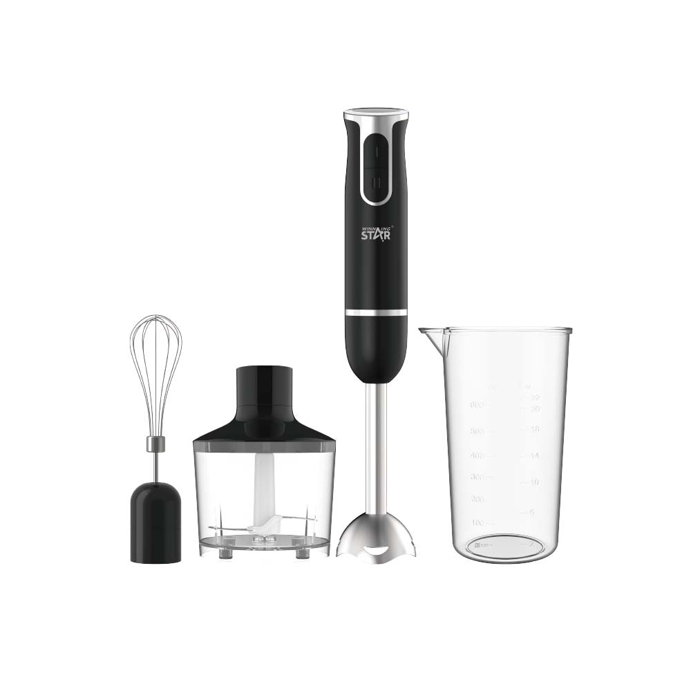 Winningstar máquina de jugo de mano transfronteriza, barra de cocina, picadora de carne, juego de licuadora de alimentos complementarios multifunción