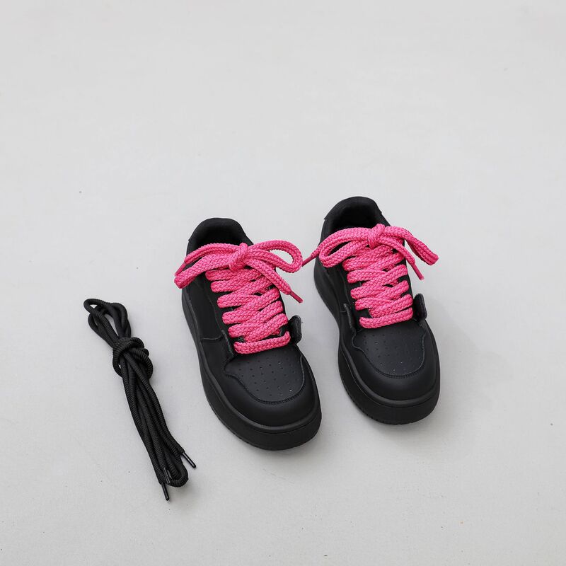 Dopamine Multicolor Sneakers for Small Height Increasing College Style Fashion Trendy Girls' Style Women's Shoes Candy Color Air Force