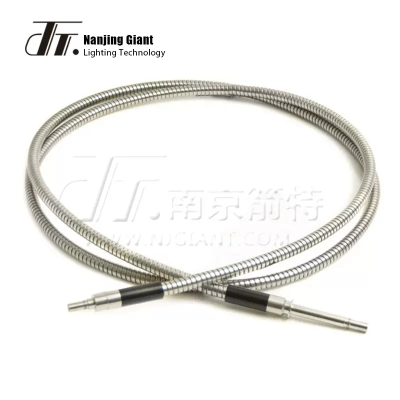 箭特耐高温紫外优化/High OH石英光纤 聚光高透大芯径SMA光纤订制