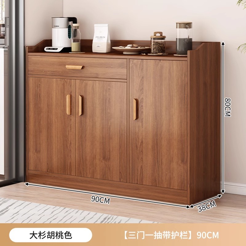 Gabinete de comedor junto a la pared Gabinete de cocina Gabinete de comidas casero Gabinete de almacenamiento Gabinete de salón Gabinete de té de madera maciza