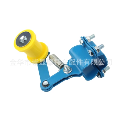 Chain Controller, Motosiklet ləvazimatları və aksesuarları - chain-adjuster-blue-and-yellow