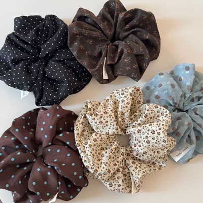 Saç üçün rezinlər – scrunchie for women, lazy