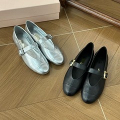 [トップバージョン] 2025 春夏新レトロメリージェーンシューズシルバー浅い口ソフトソールシューズ婦人靴フラットシューズ