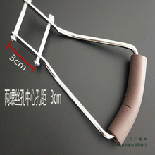 吸水拉手拖把拉环拉手手柄海绵拉杆滚轮式胶棉勾拖把配件对折拉钩