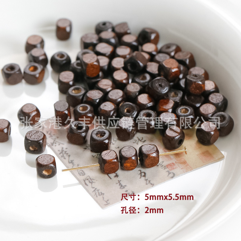 5 # 사각형 스페이서 비즈 5G 약 70 조각