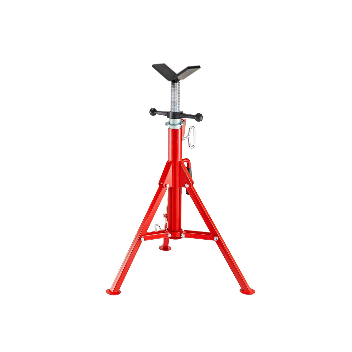Soporte de tubo de rodillo de servicio pesado soporte de tornillo de banco de tubo de pórtico herramienta de tubo soporte ajustable abrazadera de pórtico image 6