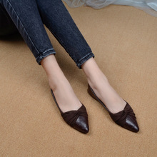 �羳2024���ļ�ͷͨ�ڷ絥ЬŮ��ʽ���봬Ьflat shoes wholesale