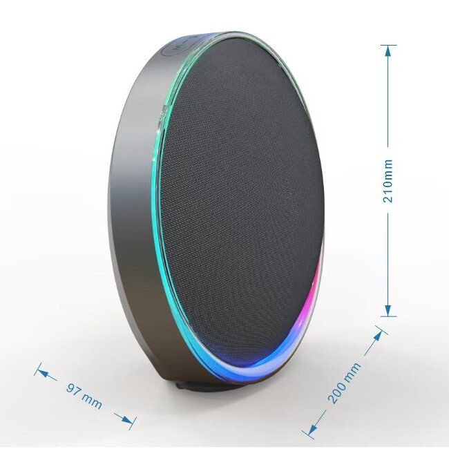 新しい Huaqiangbei 音楽衛星第 9 世代 Bluetooth スピーカーポータブル雰囲気ライトホームデスクトップステレオスピーカー|undefined