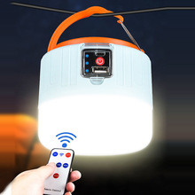 Solar LED Camping Lamp USB Rechargeable Bulb Outdoor Tent