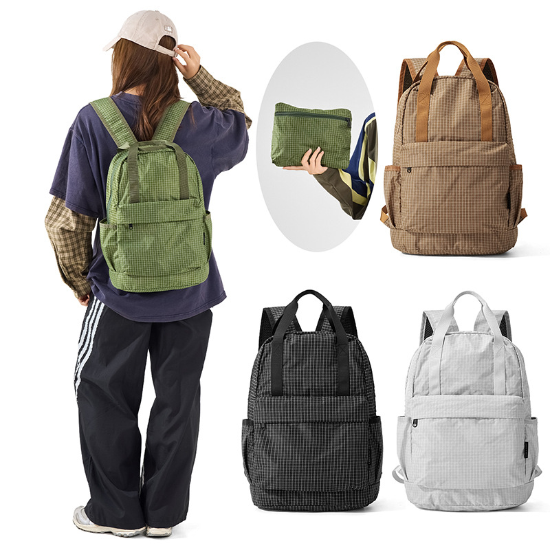 capacious universal backpack to go out for traveling