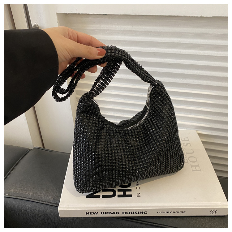 172g Weight Sewing Thread Fashion Element Zipper Closure Type Single Shoulder Strap Strap Type Underarm Bag Bags Type Daily, Shopping Occasion Pu Leather Material Solid Color Pattern All Seasons Season Women's Gender Streetwear Style Square Shape Small Size Women's Small Pu Leather Solid Color Streetwear Sewing Thread Square Zipper Underarm Bag 7