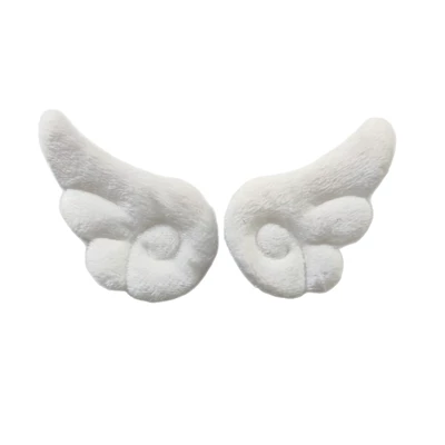Motosiklet dəbilqələri, and Rabbit Ears Cute Children's - a-pair-of-white-wings-helmet-not-included